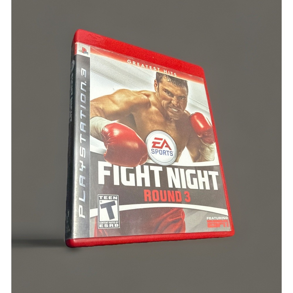 Fight Night Round 3 PS3 Sony PlayStation 3 2006 Complete Game w/ Manual Tested